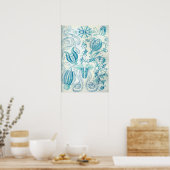 Ernst Haeckel Ctenophorae Jellyfish Poster (Küche)