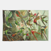 Ernst Haeckel-Kolibri-Illustration Handtuch (Horizontal)