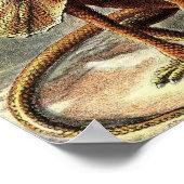 Ernst Haeckel - Lacertilia Lizards Poster (Ecke)