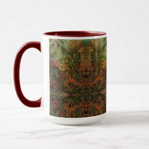 Ernst Haeckel Muscinae Vintage Illustration Tasse