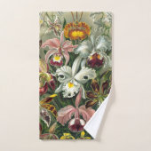 Ernst Haeckel Orchid - Kunstformen der Natur Badhandtuch Set (Handtuch)