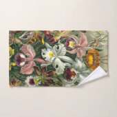 Ernst Haeckel Orchid - Kunstformen der Natur Badhandtuch Set (Handtuch)