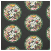 Ernst Haeckel - Orchids Stoff (Muster)