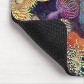 Ernst Haeckel Sea Anemones Marine:Actiniae Mousepad (Ecke)