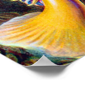 Ernst Haeckel Sea Anemones Marine:Actiniae Poster (Ecke)