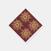 Ernst Haeckel Seescheide Rotes Meer Lebens Kunst Serviette (Ecke)