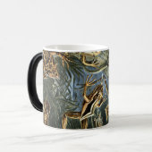 Ernst Haeckel-Sorte exotischer Frösche:Batrachia Verwandlungstasse (Vorderseite Links)