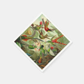 Ernst Haeckel Trochilidae Hummingbird Serviette (Ecke)
