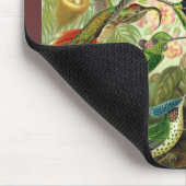 Ernst Haeckel - Trochilidae Hummingbirds Mousepad (Ecke)