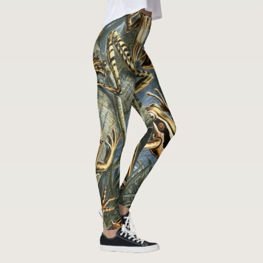 Ernst Haeckel-Vielzahl der exotischen Frösche: Leggings (Rechts)