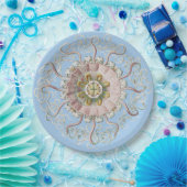 Ernst Haeckel Vintag Jellyfish Marine Life Pappteller (Party)