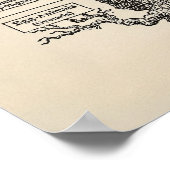 Ernst Haeckels "Baum des Lebens" Poster (Ecke)