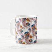 Ernst Haeckels Disco Medusae Kaffeetasse (Vorderseite Links)