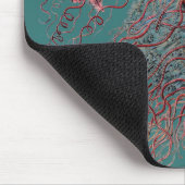 Ernst Haeckels Disco Medusae Mousepad (Ecke)