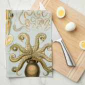 Ernst Haeckels Gamochonia Geschirrtuch (Viertel Falte)