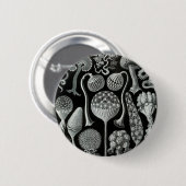 Ernst Haeckel's Mycetozoa Button (Vorne & Hinten)