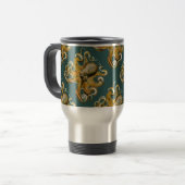 Ernst Haeckels Oktopus Reisebecher (Vorderseite Links)