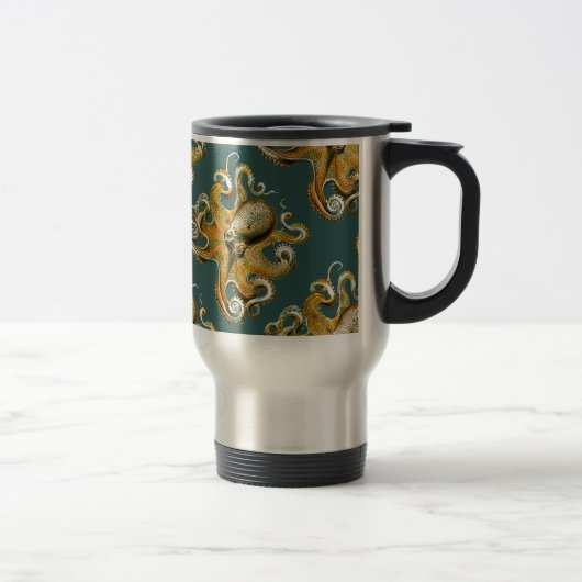 Ernst Haeckels Oktopus Reisebecher (Rechts)