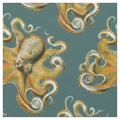 Ernst Haeckels Oktopus Stoff (Nahaufnahme)