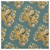 Ernst Haeckels Oktopus Stoff (Muster)