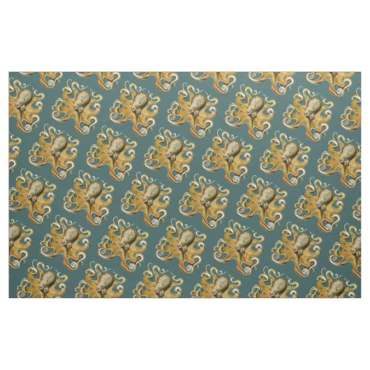 Ernst Haeckels Oktopus Stoff (Fat Quarter (45,7 x 55,9 cm))