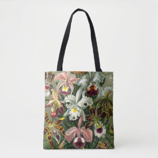 Ernst Haeckel's Orchidaceae Orchids Tote Bag Tasche