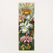 Ernst Haeckel's Orchidaceae Orchids Yoga Mat Yogamatte (Rückseite)