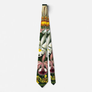 Ernst Haeckels Orchideen-Krawatte Krawatte
