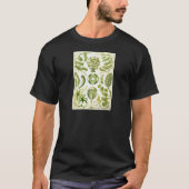 Ernst Haeckels Siphoneae Meerespflanze und Algen T-Shirt (Vorderseite)