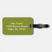 Ernst Haeckeltrochilidae-Kolibri Gepäckanhänger (Rückseite horizontal)