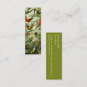 Ernst Haeckeltrochilidae-Kolibri Mini Visitenkarte (Vorne/Hinten)