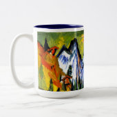 Ernst Kirchner - Berggipfel, Zweifarbige Tasse (Links)