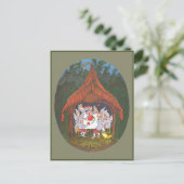 Ernst Kreidolf Vintag die Wiesenzwerge Postkarte (Stehend Vorderseite)