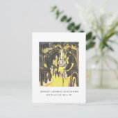 Ernst L. Kirchner - Belle Alliance Platz in Berlin Postkarte (Stehend Vorderseite)