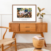 Ernst L. Kirchner - Farbenfrohe Landschaft Moderne Poster