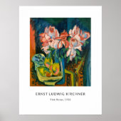 Ernst L. Kirchner - Schöne, farbenfrohe Moderne Ku Poster (Vorne)