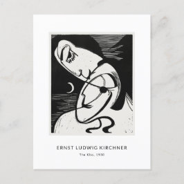 Ernst L. Kirchner - Stilvolle Black&White Moderne  Postkarte