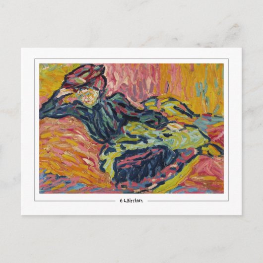 Ernst Ludwig Kirchner #147 - Fine Art Postcard Postkarte (Vorderseite)