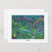 Ernst Ludwig Kirchner #160-2 - Fine Art Postcard Postkarte (Vorne/Hinten)