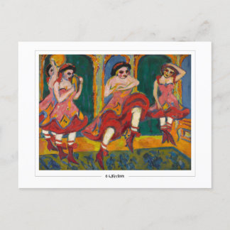 Ernst Ludwig Kirchner #16 - Fine Art Postcard Postkarte