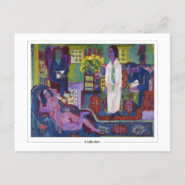 Ernst Ludwig Kirchner #205-2 - Fine Art Postcard Postkarte