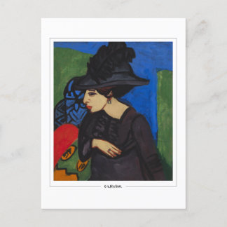 Ernst Ludwig Kirchner #247-2 - Fine Art Postcard Postkarte