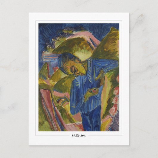 Ernst Ludwig Kirchner #282-2 - Fine Art Postcard Postkarte (Vorderseite)