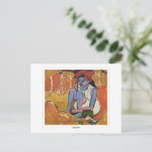 Ernst Ludwig Kirchner #32 - Fine Art Postcard Postkarte (Stehend Vorderseite)