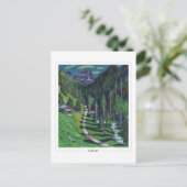 Ernst Ludwig Kirchner #338 - Fine Art Postcard Postkarte (Stehend Vorderseite)