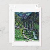Ernst Ludwig Kirchner #338 - Fine Art Postcard Postkarte (Vorne/Hinten)