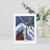 Ernst Ludwig Kirchner #352-2 - Fine Art Postcard Postkarte (Stehend Vorderseite)