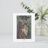 Ernst Ludwig Kirchner #3-2 - Fine Art Postcard Postkarte (Stehend Vorderseite)