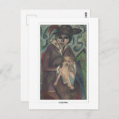Ernst Ludwig Kirchner #3-2 - Fine Art Postcard Postkarte (Vorne/Hinten)
