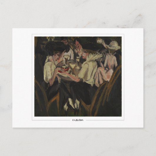 Ernst Ludwig Kirchner #402 - Fine Art Postcard Postkarte (Vorderseite)